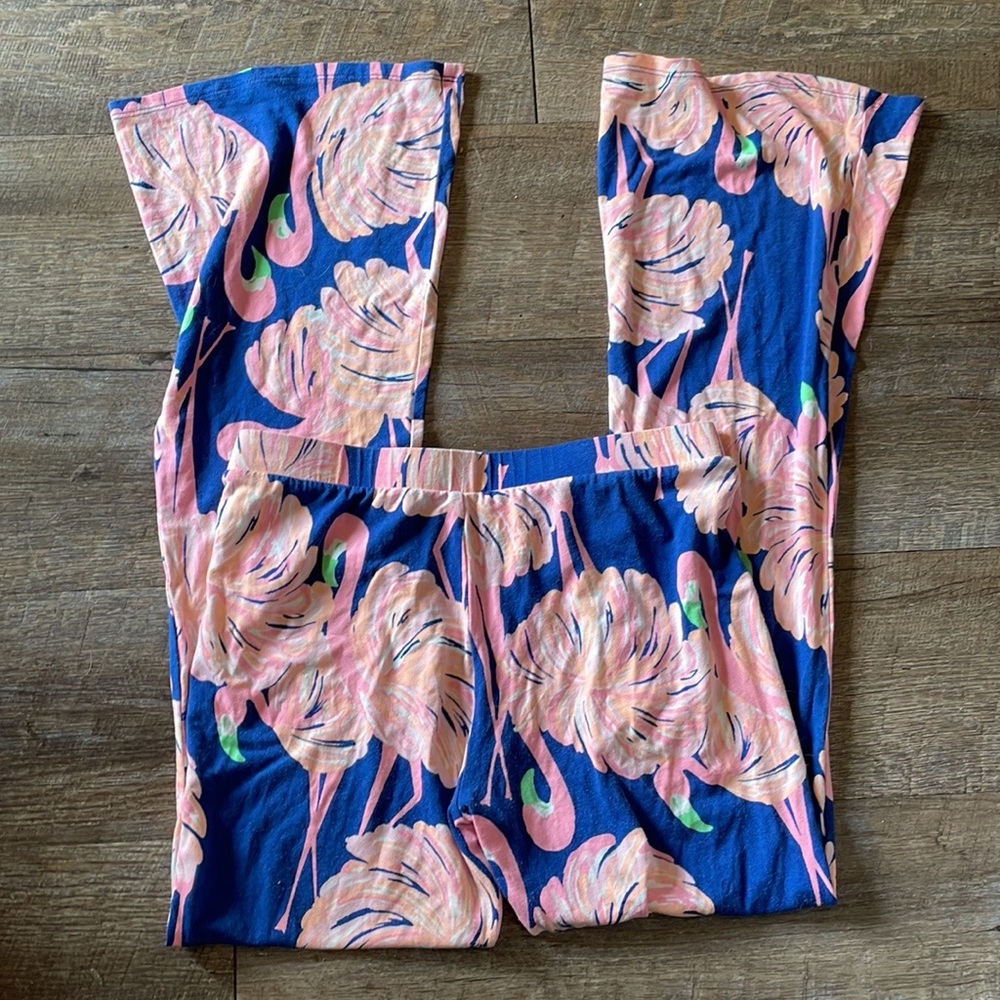 Lilly Pulitzer flamingo casual pants